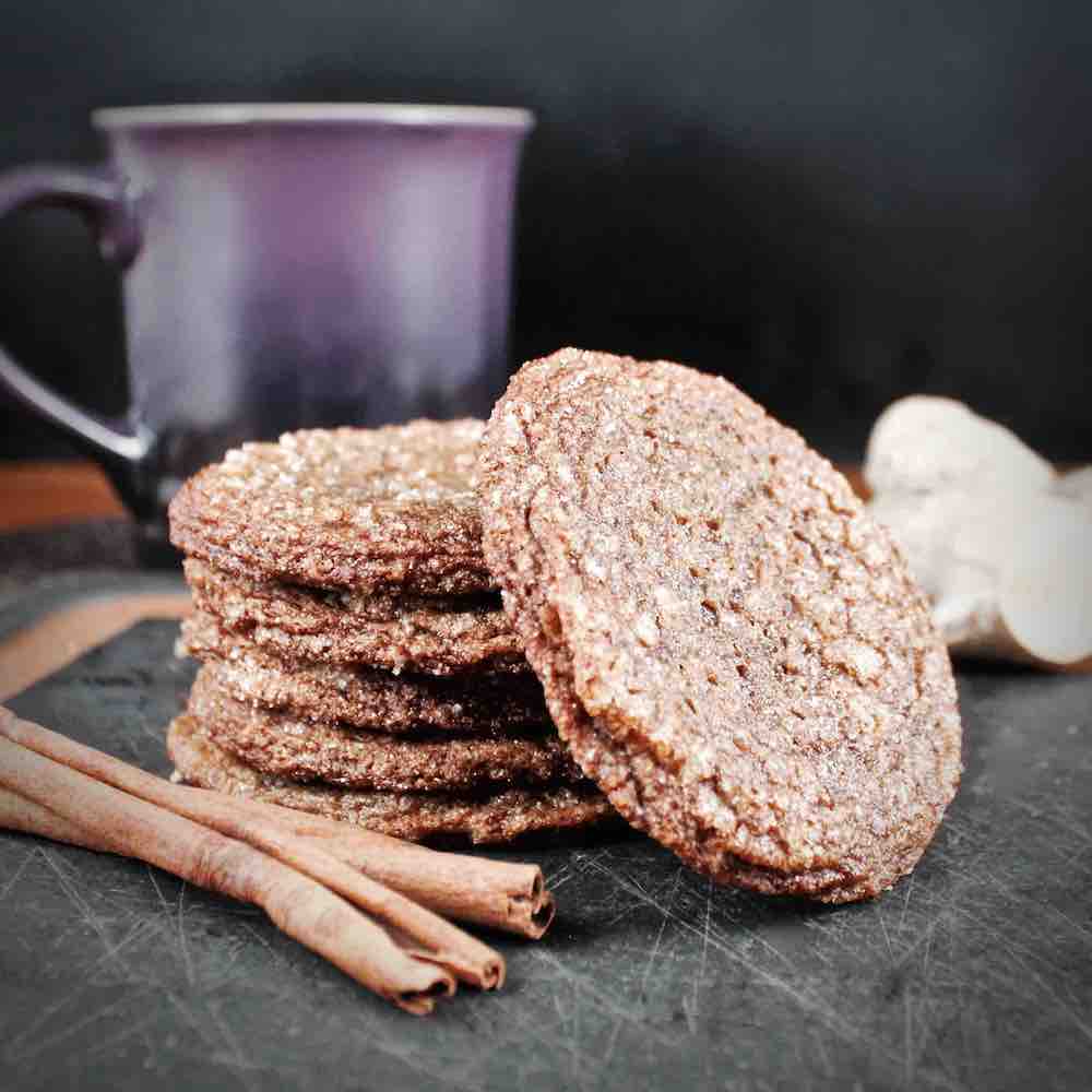 Ginger molasses cookies